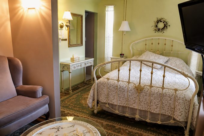 The room at Eagle's Nest Resort.